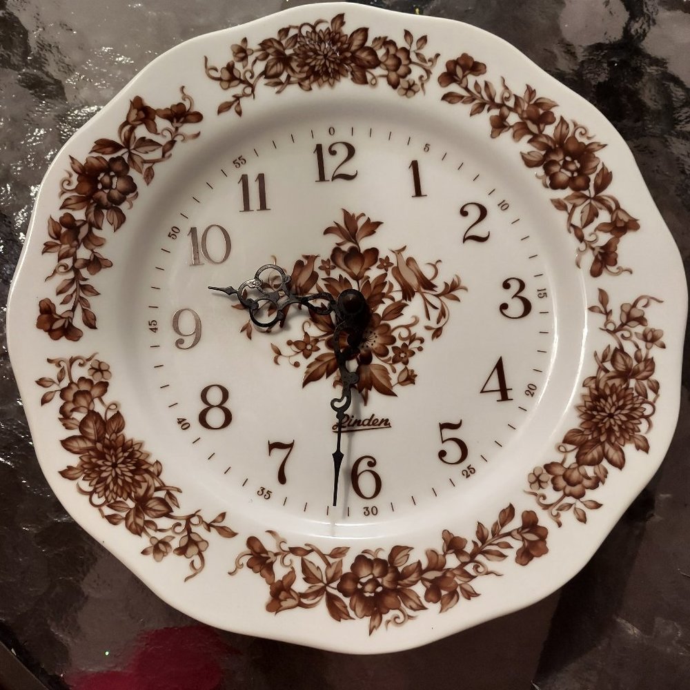 Linden Decorative Clock Plate